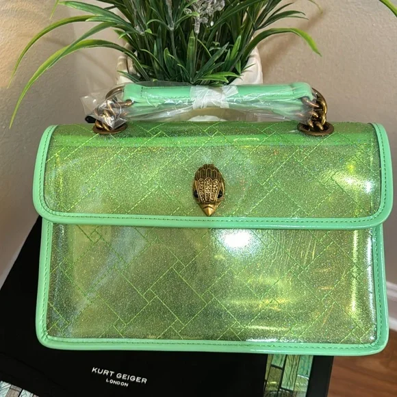 Kurt Geiger London
Kensington Large Vinyl Shoulder Bag - Picture 14 of 16